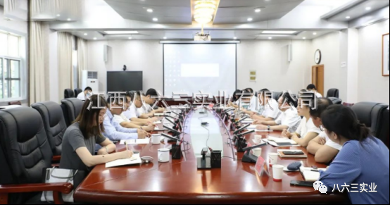 中南大學(xué)、江西師范大學(xué)一行來(lái)八六三考察